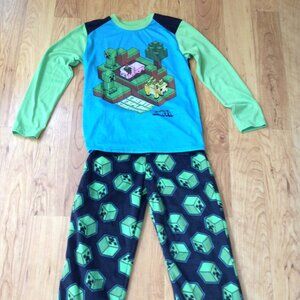 Minecraft Boys PJ's Sz 10/12